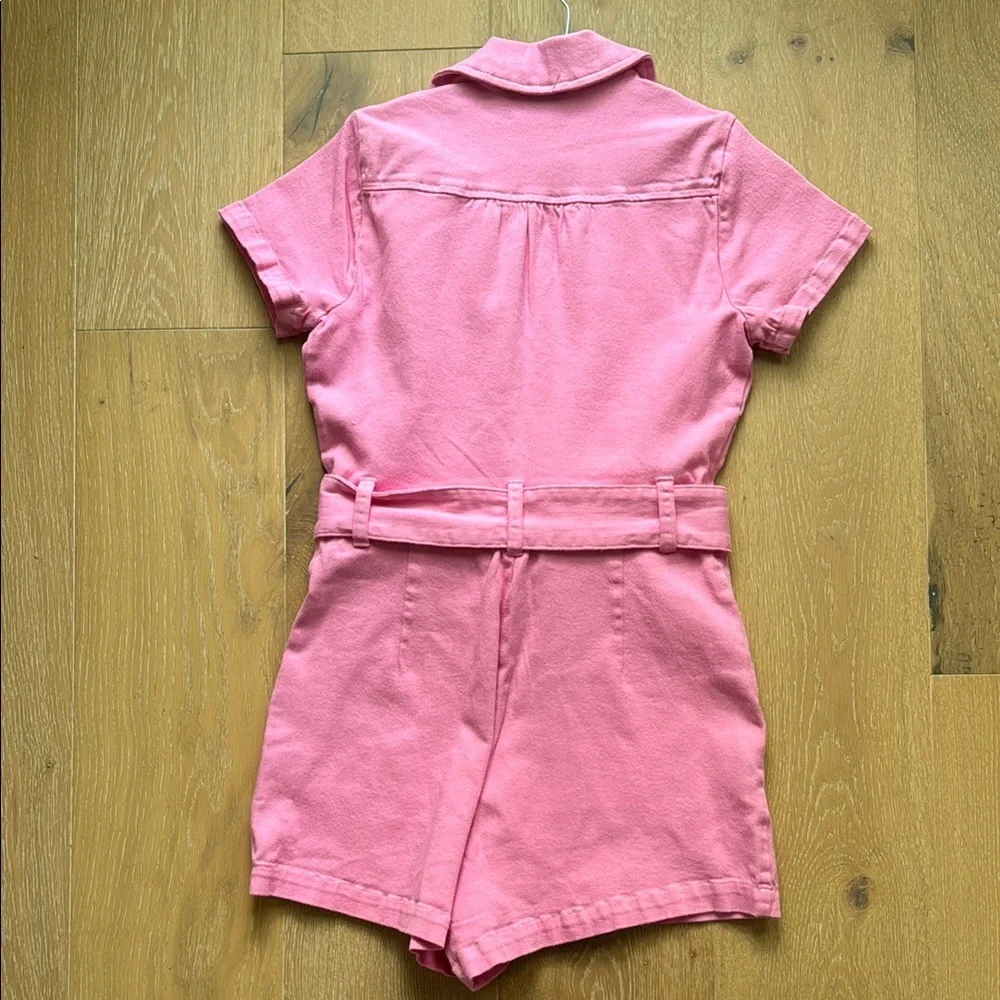 Show Me Your MuMu Pink Romper Effortlessly Stylish - Picture 6 of 6